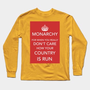 Simply Monarchy Long Sleeve T-Shirt